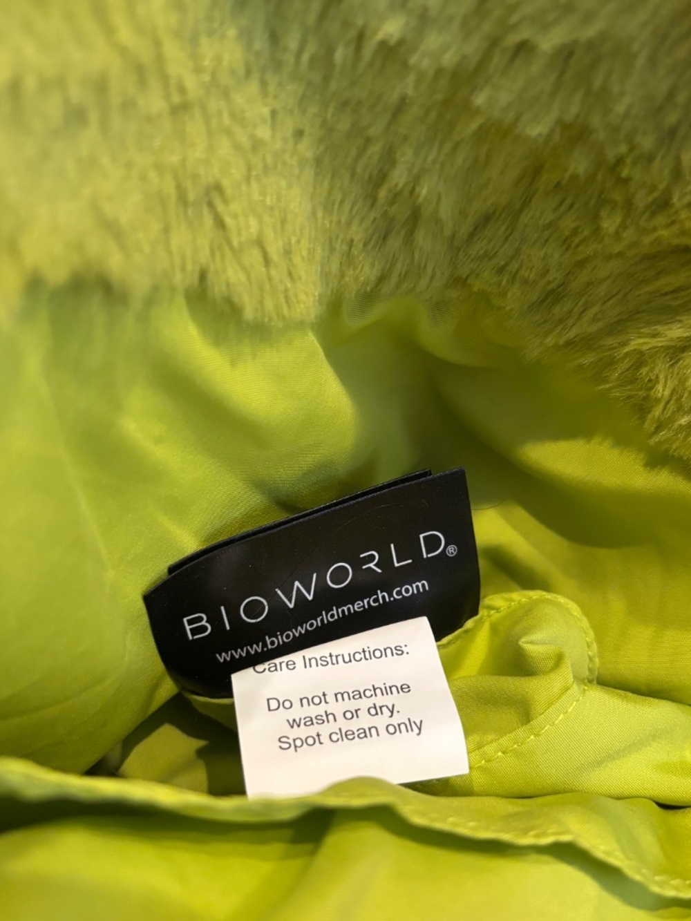 Dr. Seuss’ The Grinch Plush Tote Bag & Wallet Set - Officially Licensed - Picture 7 of 16